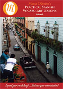 Practical Spanish Vocabulary Lessons book cover
