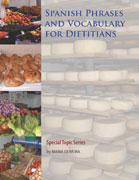 Spanish phrases and vocabulary for dietitians bookcover